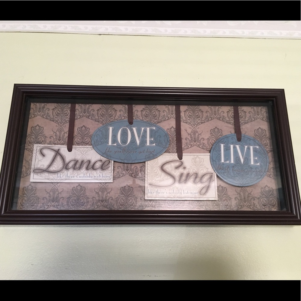 Inspirational wall decor